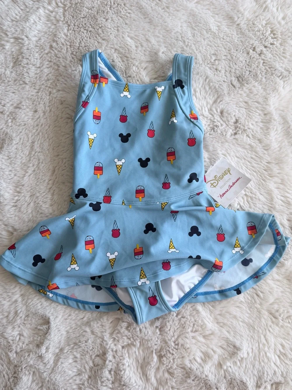 New Hanna Andersson Disney Swimsuit Size 100 4T